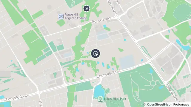 Map of Planned Power Outage — Rouse Hill and nearby items