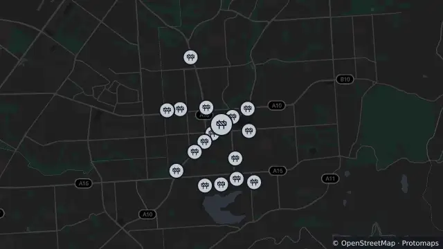 Map of Tree Pruning — North East Road, Modbury and nearby items