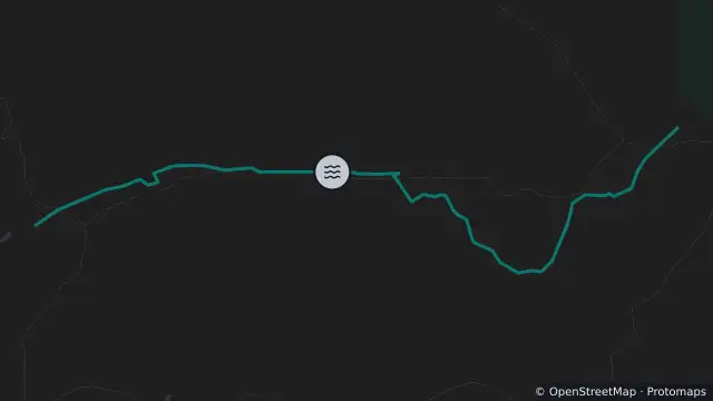 Map of Flooding — Hewart Downs Road, Milparinka and nearby items