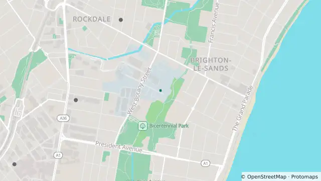Map of Planned Power Outage — Rockdale and nearby items