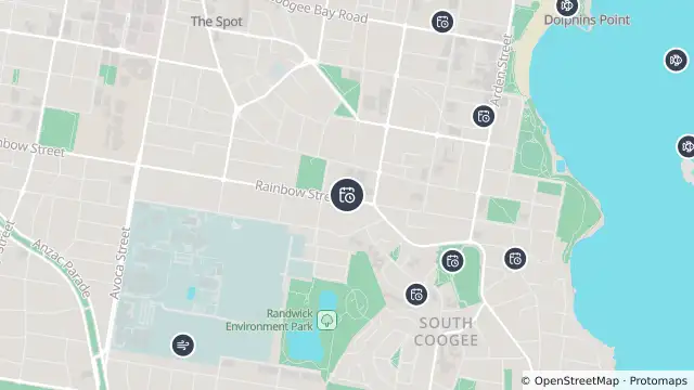 Map of Planned Power Outage — Coogee and nearby items