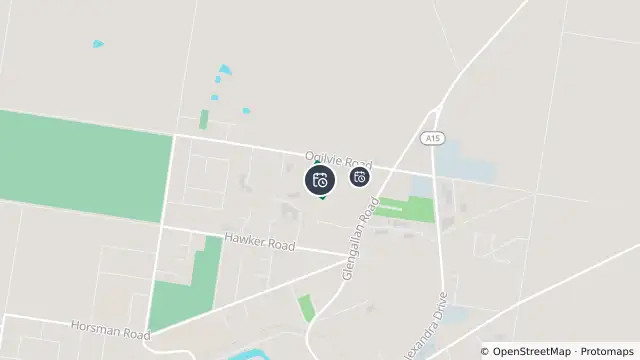 Map of Planned Power Outage — Warwick and nearby items