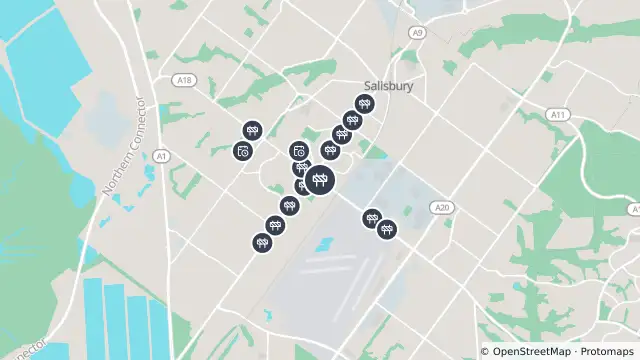 Map of Mowing — Kings Road, Parafield Gardens and nearby items
