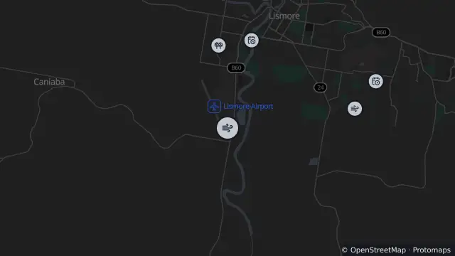 Map of Air Quality — Lismore and nearby items
