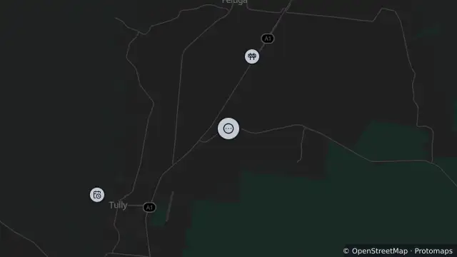 Map of Birkalla - Tully Mission Beach Road At Banyan Creek and nearby items