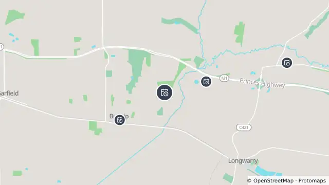 Map of Planned Power Outage — Drouin West And Surrounds and nearby items