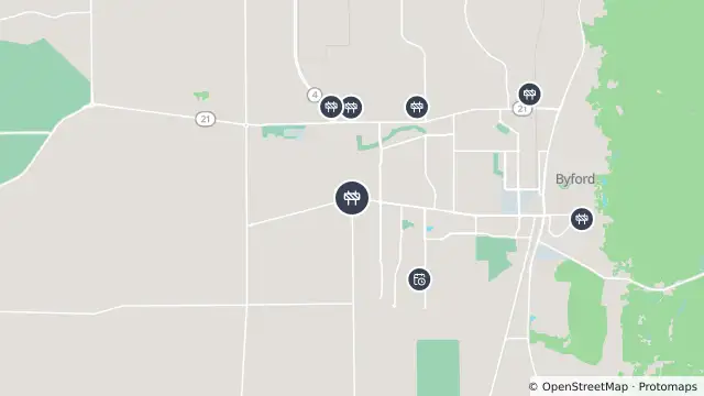 Map of Abernethy Rd And Timbrel Rd - Upgrades and nearby items
