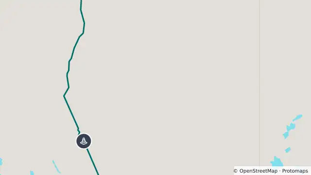 Map of Cordillo Downs Road - Arrabury Turn Off To SA/QLD Border — 4wd / Hv and nearby items
