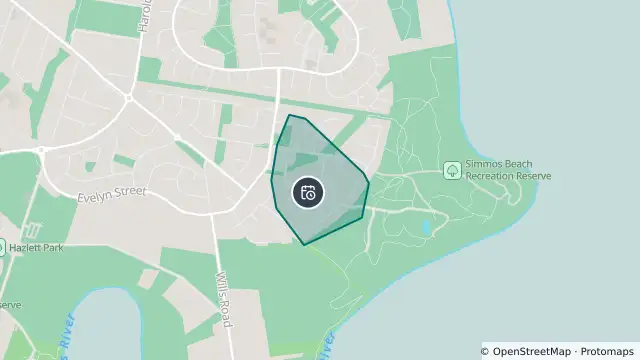 Map of Planned Power Outage — Macquarie Fields and nearby items