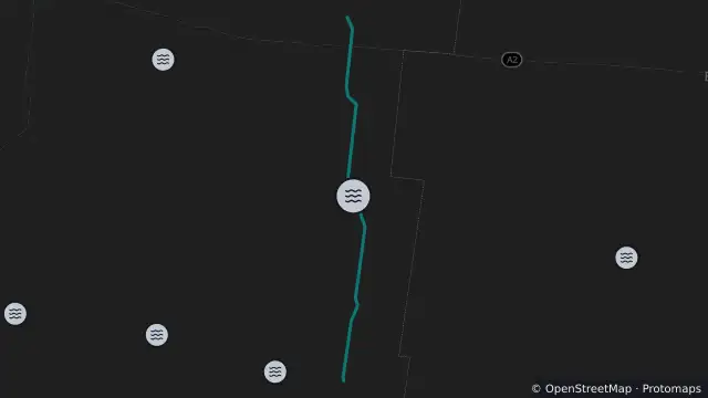Map of Flooding — Dandaraga Road — Ilfracombe and nearby items