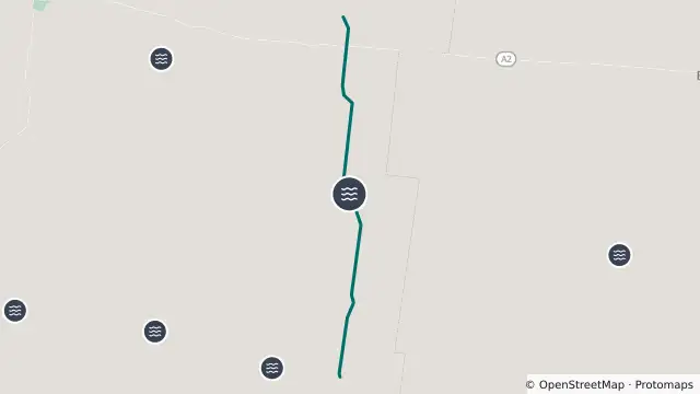 Map of Flooding — Dandaraga Road — Ilfracombe and nearby items