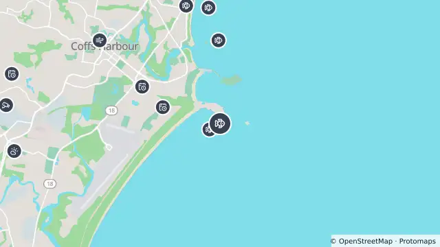 Map of Smart Drumline Location — Boambee and nearby items