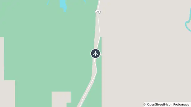 Map of Marrakai Road — With Caution and nearby items