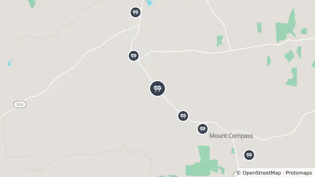 Map of Asphalt Works — Victor Harbor Road, Mount Compass and nearby items