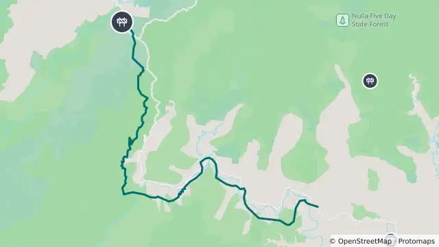 Map of Scheduled Roadwork — Kempsey Road, Armidale and nearby items