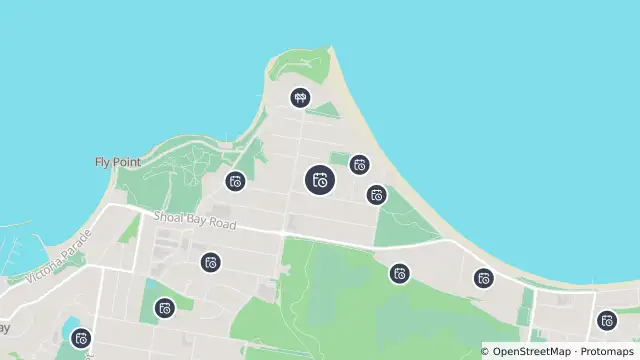 Map of Planned Power Outage — Nelson Bay and nearby items