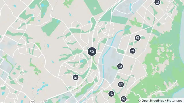 Map of Hume Motorway (Eagle Vale) and nearby items