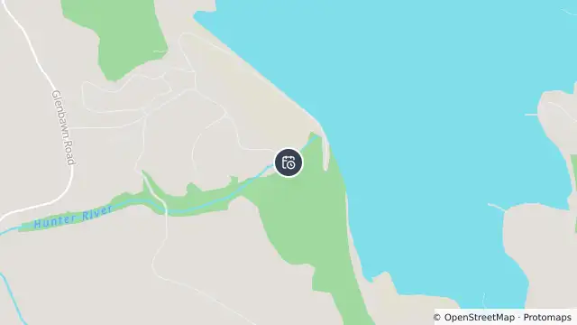 Map of Planned Power Outage — Glenbawn Dam and nearby items