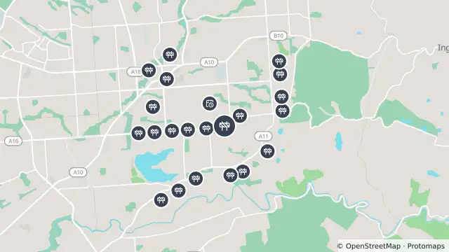 Map of Sewer Connection — Grand Junction Road, Hope Valley and nearby items