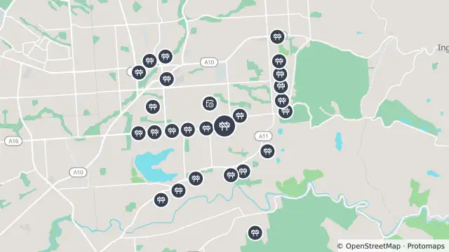 Map of Sewer Connection — Grand Junction Road, Hope Valley and nearby items