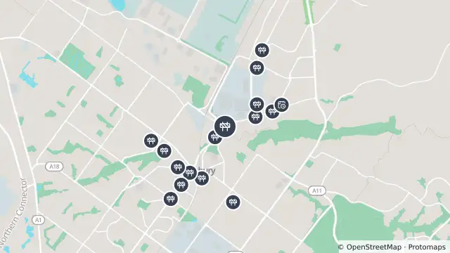 Map of Bore Hole Testing — John Rice Avenue, Salisbury and nearby items