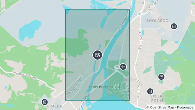 Map of Planned Power Outage — Boolaroo, Teralba and nearby items