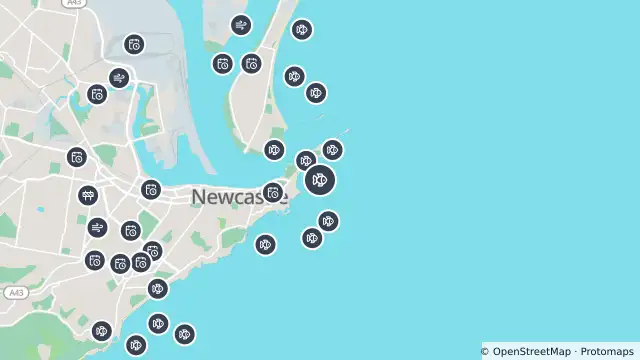 Map of Smart Drumline Location — Nobby and nearby items