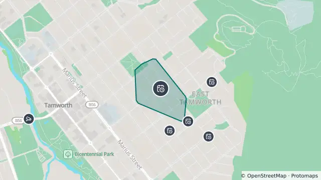 Map of Planned Power Outage — Incd-137985-R and nearby items