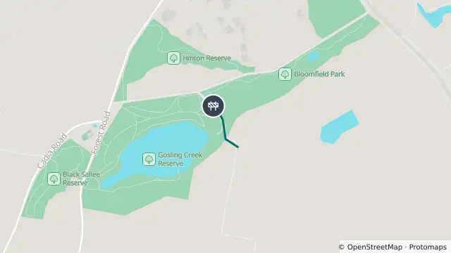 Map of Scheduled Roadwork — Bargwanna Road, Orange and nearby items