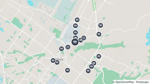 Map of Trenching — John Rice Avenue, Elizabeth South and nearby items