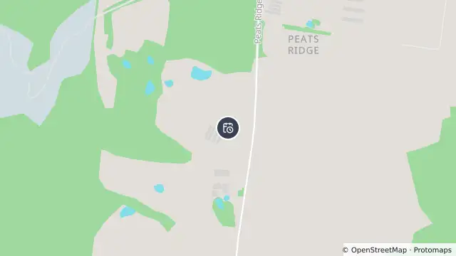 Map of Planned Power Outage — Peats Ridge and nearby items