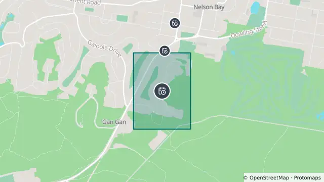 Map of Planned Power Outage — Nelson Bay and nearby items