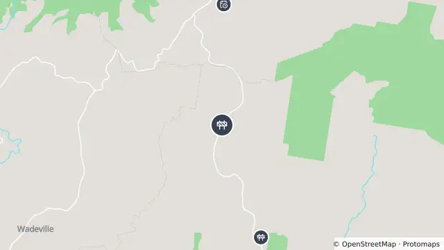 Map of Scheduled Roadwork — Blue Knob Road, Blue Knob and nearby items