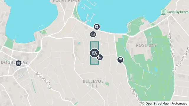 Map of Planned Power Outage — Rose Bay and nearby items