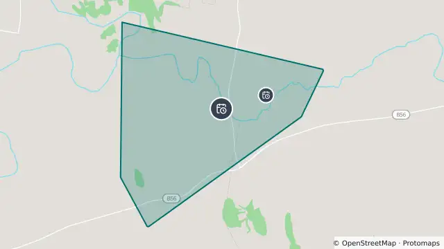 Map of Planned Power Outage — Incd-137941-R and nearby items