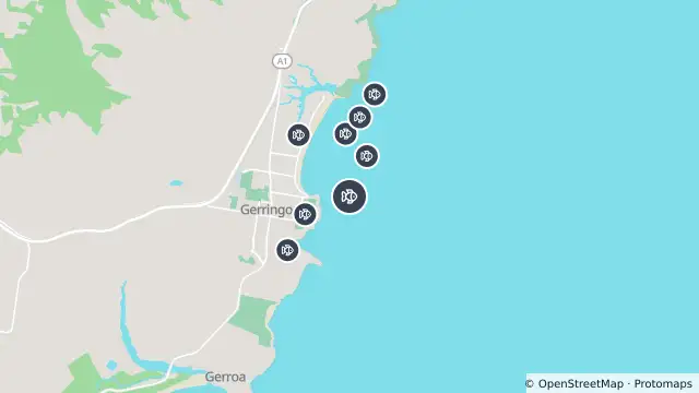 Map of Smart Drumline Location — Minnamurra and nearby items