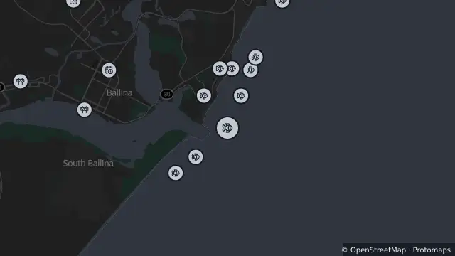 Map of Smart Drumline Location — Lighthouse and nearby items