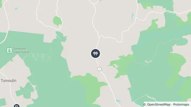 Map of Roadworks — Kennedy Highway — Evelyn and nearby items