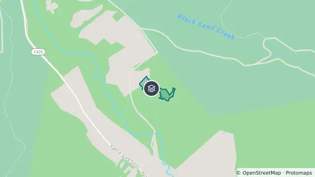 Map of Burn Area — Coles Rd and nearby items