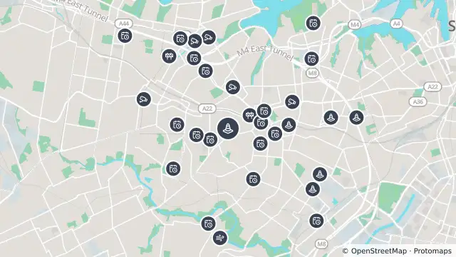 Map of Special Event — Morris Street, Summer Hill and nearby items
