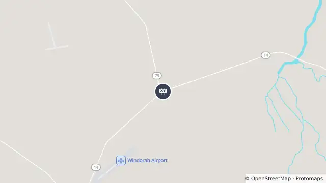 Map of Roadworks — Quilpie Windorah Road — Windorah and nearby items