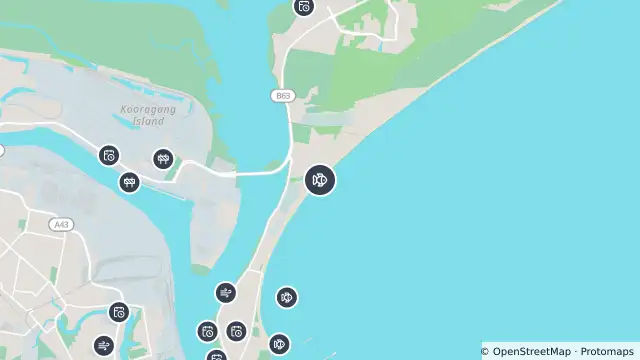 Map of Smart Drumline Location — Stockton Beach and nearby items