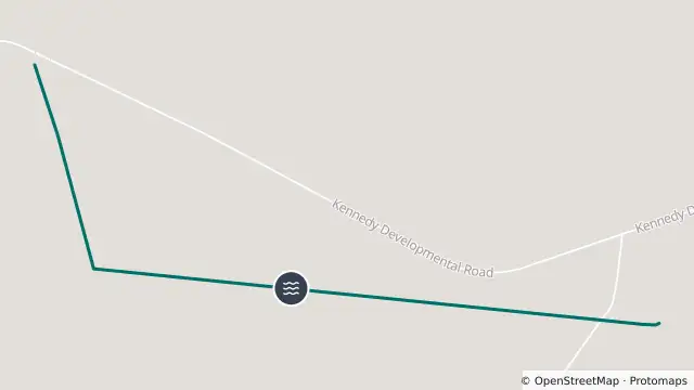 Map of Flooding — Slashers Creek Road — Min Min and nearby items