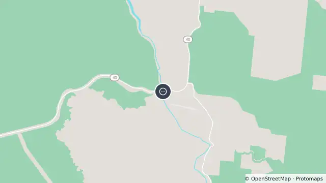 Map of Rossville - Mulligan Highway At Little Annan River and nearby items