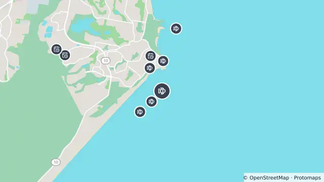 Map of Smart Drumline Location — Lighthouse and nearby items
