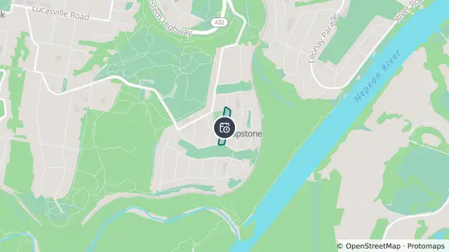 Map of Planned Power Outage — Lapstone and nearby items