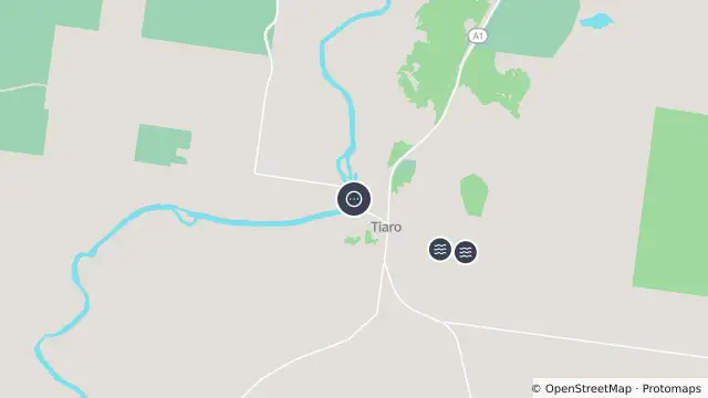 Map of Tiaro - Mungar Road At Mary River and nearby items