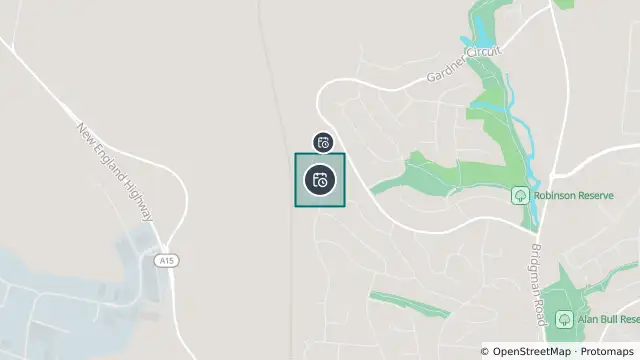 Map of Planned Power Outage — Singleton Heights and nearby items