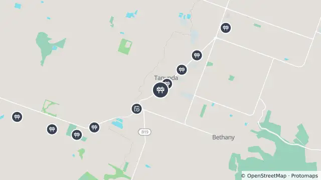 Map of Footpath Maintenance/Repairs — Murray Street, Tanunda and nearby items