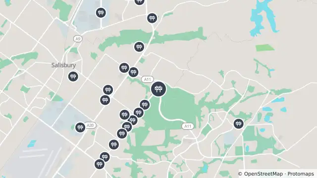 Map of Mowing — Bridge Road, Salisbury East and nearby items